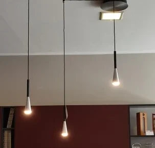Lampada sospesa Elesi Luce ICONIC metallo -34%