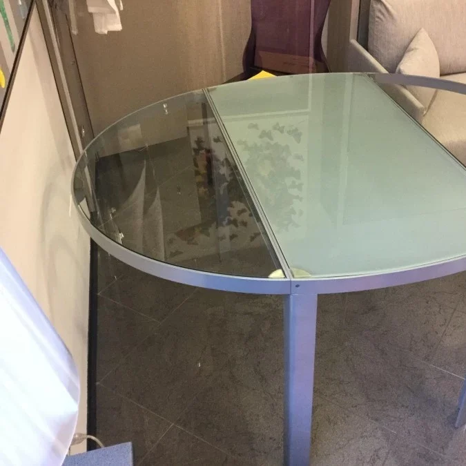 Tavolo Trasformabile Goppion SIMPLEX Metallo/Vetro -60%